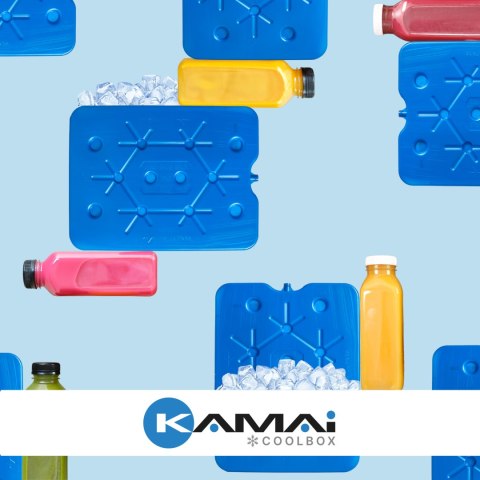 Wkład mrożący do lodówek turystycznych PŁASKI 800ml KAMAI
