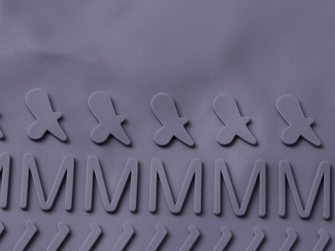 Gumowe wodoodporne ochraniacze na buty rozmiar "35-39" - szare