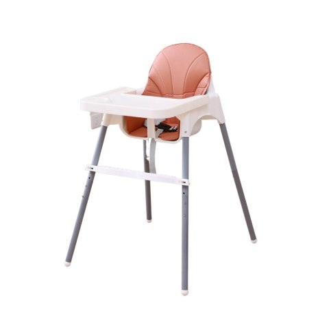 Krzesełko do karmienia regulowane - białe