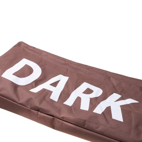 Potrójny kosz na bieliznę / bieliznę - brązowy