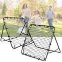 Rama treningowa Trenażer Rebounder do odbijania piłki nożnej 120x120cm