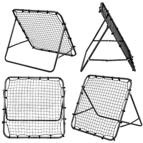 Rama treningowa Trenażer Rebounder do odbijania piłki nożnej 120x120cm