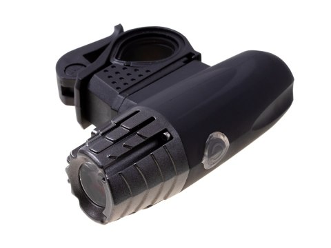 Zestaw Latarka na rower z USB + czerwona lampka stopu