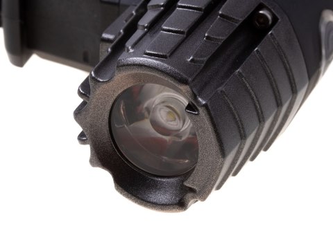 Zestaw Latarka na rower z USB + czerwona lampka stopu