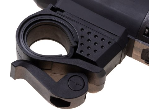 Zestaw Latarka na rower z USB + czerwona lampka stopu