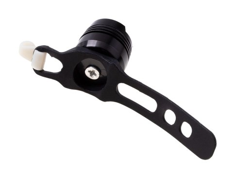 Zestaw Latarka na rower z USB + czerwona lampka stopu