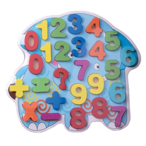 Układanka/ puzzle dla najmłodszych "Cyferki"
