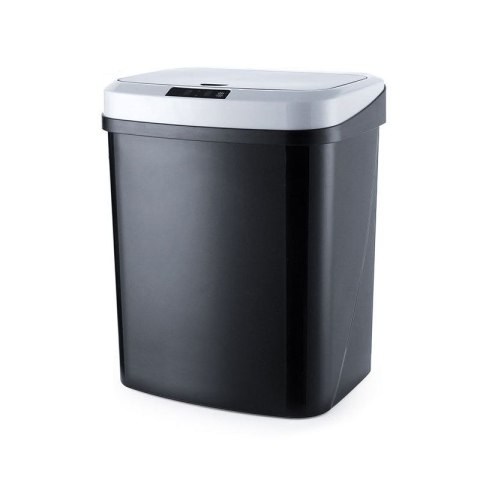 Automatyczny kosz na śmieci z inteligentnym czujnikiem 16l- czarny