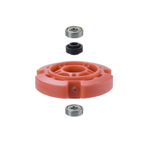 Hula hop skakanka na nogę dla dzieci z Diodami LED, zielona