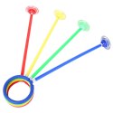 Hula hop skakanka na nogę dla dzieci z Diodami LED, zielona