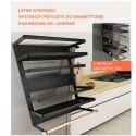 Magnetyczny organizer na akcesoria kuchenne - dwupoziomowy