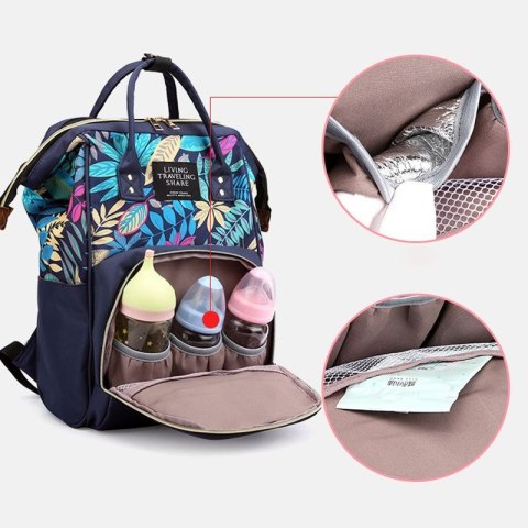 Plecak / torba dla mamy Oxford- czarna