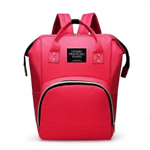 Plecak / torba dla mamy - czerwony