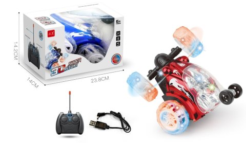 Samochód zdalnie sterowany Kaskader- czerwony