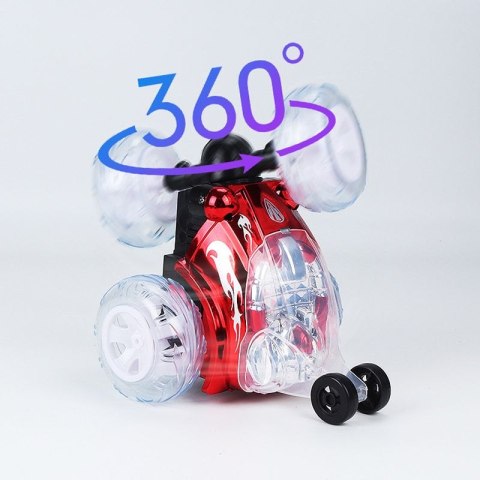 Samochód zdalnie sterowany Kaskader- czerwony