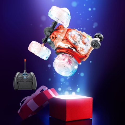 Samochód zdalnie sterowany Kaskader- czerwony