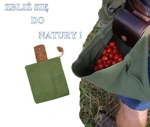 Torba do zbierania owoców — czarna