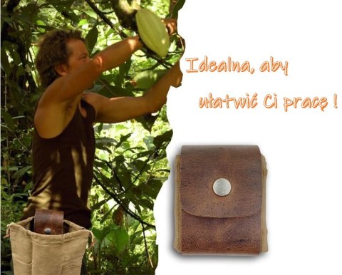 Torba do zbierania owoców — czarna