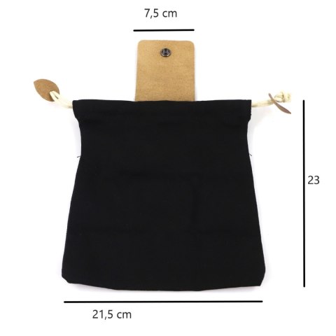 Torba do zbierania owoców — czarna