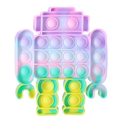 Zabawka sensoryczna PopIt antystresowa w kształcie Robota