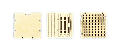 Drewniane Puzzle 3D - Gra Warcaby z Drewna