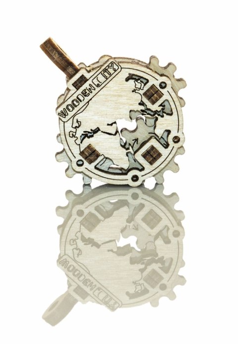 Drewniane Puzzle 3D - Kontynenty