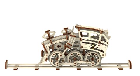 Drewniane Puzzle 3D - Lokomotywa Dream Express