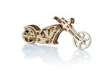 Drewniane Puzzle 3D - Motocykl Chopper