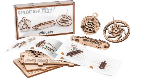 Drewniane Puzzle 3D - Oryginalne Gadżety