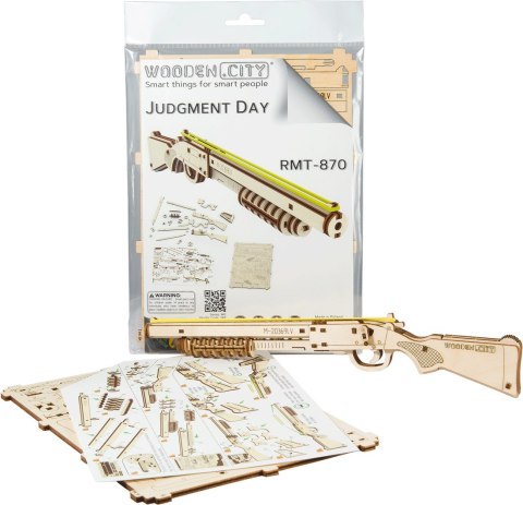 Drewniane Puzzle 3D - Pistolet Judgament Day RMT-870