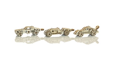 Drewniane Puzzle 3D - Samochody Sportowe