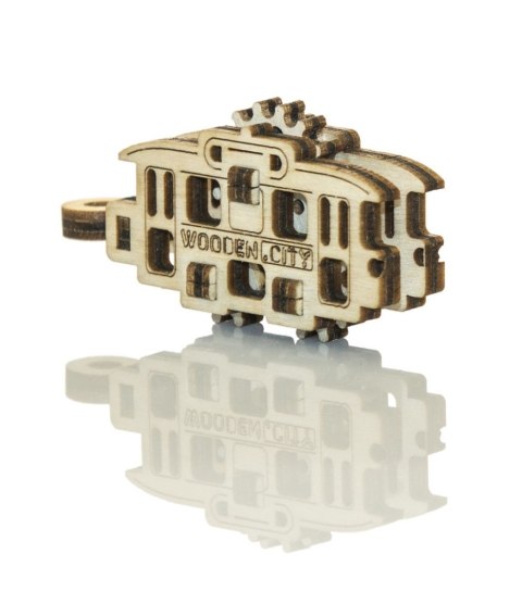 Drewniane Puzzle 3D - Transport Publiczny