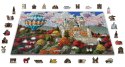 Drewniane Puzzle z figurkami - Zamek Neuschwanstein, 1010 elementów