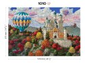 Drewniane Puzzle z figurkami - Zamek Neuschwanstein, 1010 elementów