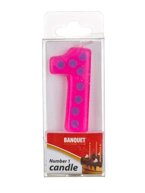 Świeczka "1" MY PARTY