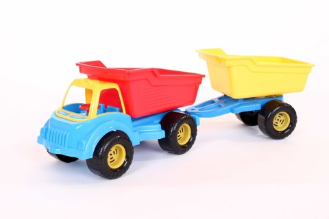 Samochód wywrotka i przyczepa - model 121