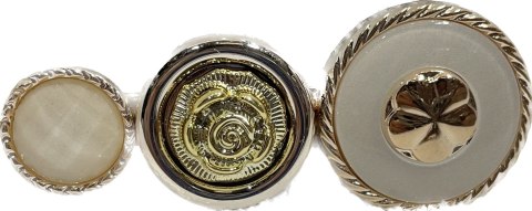 Spinki wsuwane do włosów 2szt - GLAMOUR