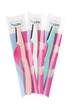 Nożyk, trymer do brwi mini BLING - składany