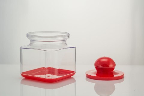Plastikowy pojemnik na przyprawy i artkuły sypkie, 0.6L POLSKI PRODUKT