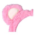 Pluszowa opaska z uszami niedźwiadka - jasnoróżowa