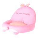 Poduszka do siedzenia Królik - różowy 46x46 cm