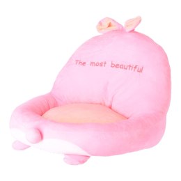 Poduszka do siedzenia Królik - różowy 46x46 cm