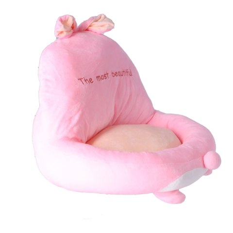 Poduszka do siedzenia Królik - różowy 46x46 cm