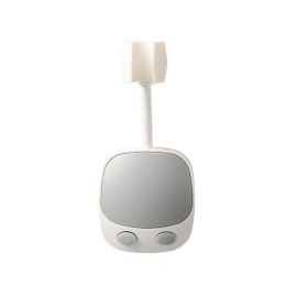 Uchwyt prysznicowy - szaro-biały