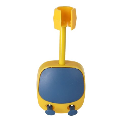 Uchwyt prysznicowy - żółto-granatowy