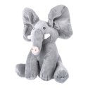 Interaktywny pluszowy Słoń - szary