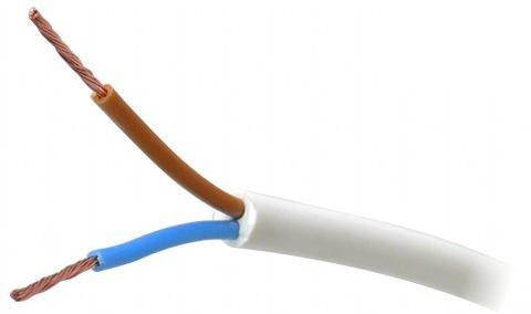 Przewód elektryczny linka H03VV-F OMY 2x0,75mm2 300V 100m MERCOR