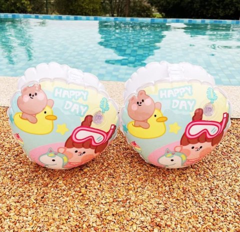 Dmuchane rękawki do pływania - happy day