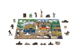 Drewniane Puzzle z figurkami - Wiktoriańska ulica rozm. XL, 1010 elementów