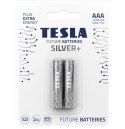 BATERIA ALKALICZNA TESLA SILVER+ LR03 B2 1.5V 2 SZTUKI